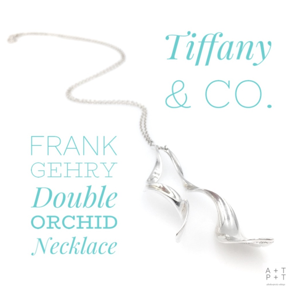 Tiffany & Co. Frank Gehry Double Orchid Necklace